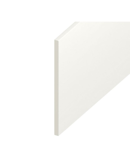 Buy White Smooth Utility Board - Length 5m x Width 100mm | Poly Direct