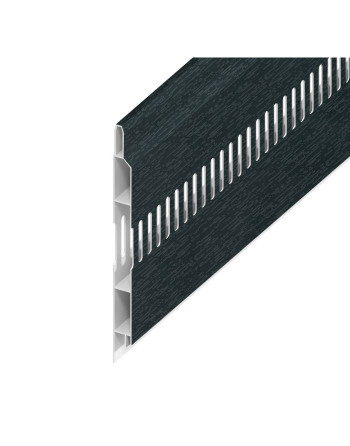 Buy Anthracite Grey Vented Soffit Board - Length 5m x Width 100mm | Poly Direct