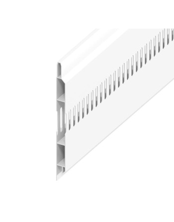 Buy White Vented Soffit Board - Length 5m x Width 100mm | Poly Direct