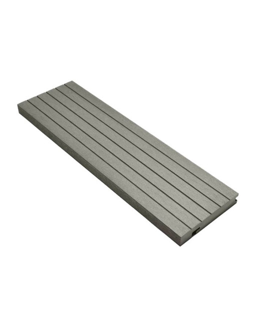 Buy Step and Edge Nosing Salt Lake Silver Grooved | Poly Direct