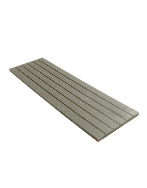 Buy Decking Fascia Flat Trim Salt Lake Silver | Poly Direct