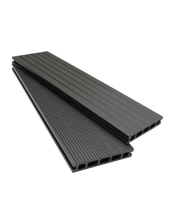 Buy Clarity Decking Board Charcoal - Length 4.8 m | Poly Direct