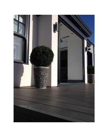 Buy Clarity Decking Board Charcoal - Length 4.8 m | Poly Direct