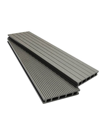 Buy Clarity Decking Board Graphite - Length 4.8 m | Poly Direct