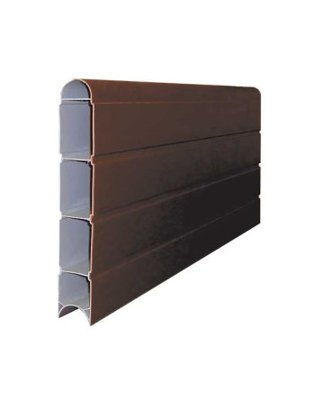 Buy Eco Composite Fencing Boards Walnut - Length 1.829 m | Poly Direct