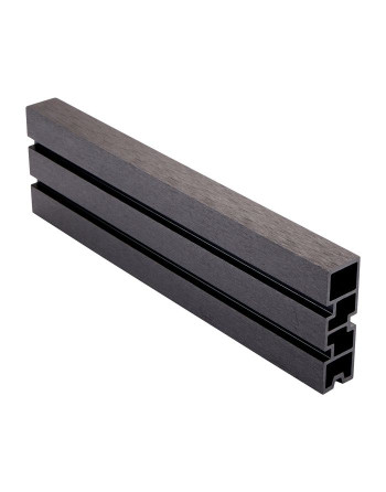 Buy Clarity Composite Fence Top Board Charcoal | Poly Direct