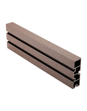 Buy Clarity Composite Fence Top Board Walnut | Poly Direct