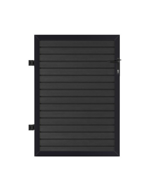 Buy Clarity Composite Gate Charcoal - Length 1.82 m | Poly Direct