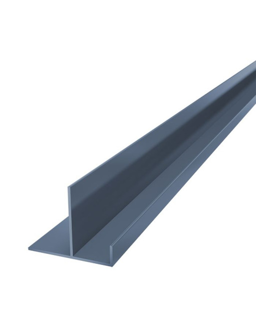 Buy Pigeon Blue Horizontal Coastline Aluminium End Closer - Length 5m | Poly Direct