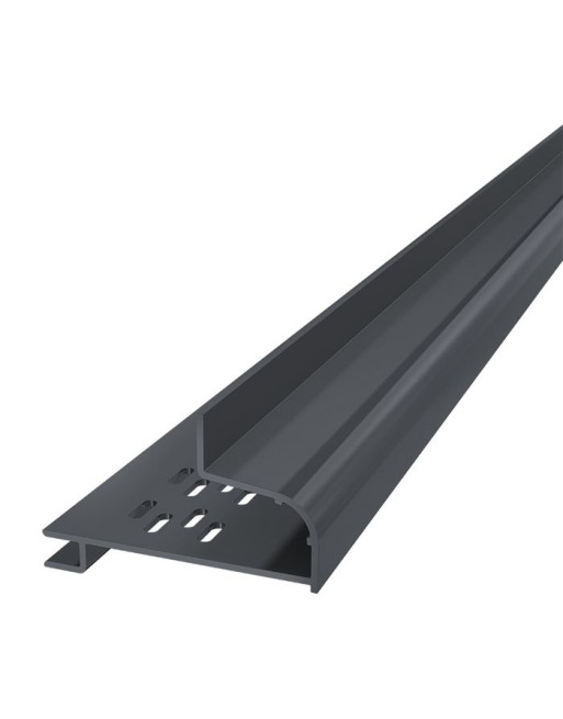 Buy Anthracite Grey Horizontal Coastline Window Head Trim - Length 5m | Poly Direct