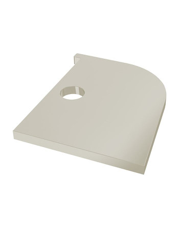 Buy Oyster Horizontal Coastline Window Head Trim End Cap | Poly Direct