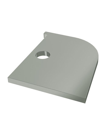 Buy Soft Green Horizontal Coastline Window Head Trim End Cap | Poly Direct