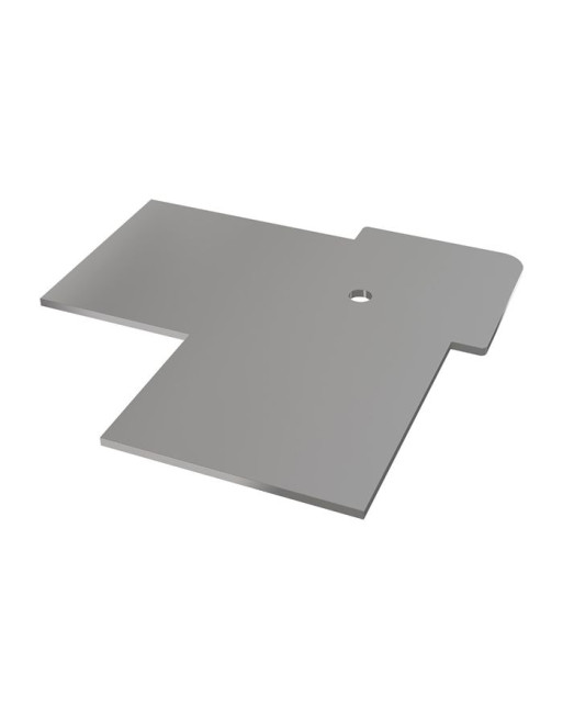 Buy Moondust Grey Horizontal Coastline 90° External Corner End Cap | Poly Direct