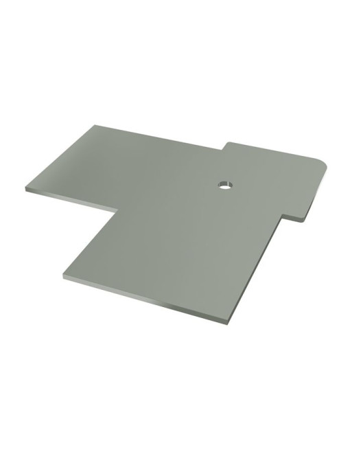 Buy Soft Green Horizontal Coastline 90° External Corner End Cap | Poly Direct