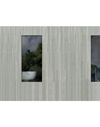 Buy Forma Composite Slatted Cladding Board Silver Birch - Length 2.5 m | Poly Direct