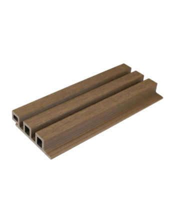 Buy Forma Composite Slatted Cladding Board Spiced Oak - Length 2.5 m | Poly Direct