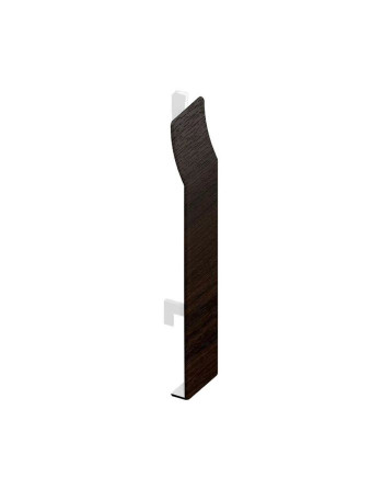 Buy Shiplap Cladding Butt Joint Rosewood - Width 125 mm | Poly Direct