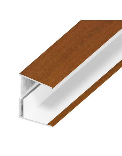 Buy Shiplap Cladding Edge Trim Golden Oak | Poly Direct