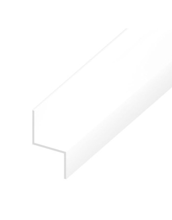 Buy Shiplap Cladding Drip Trim White | Poly Direct